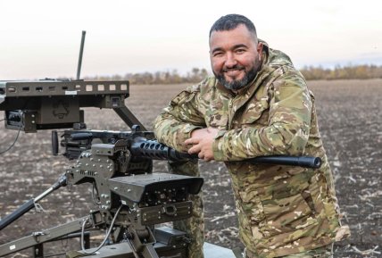 Фото Командир роти НРК Сергій Волков