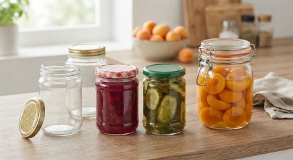 Винтовые крышки и банки с бугельными замками