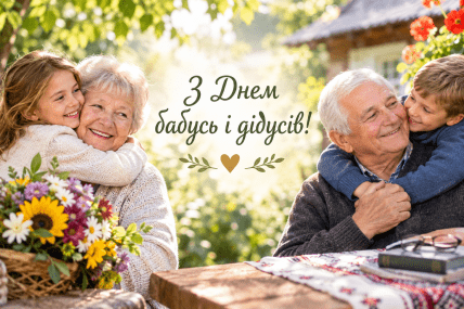 День бабушек и дедушек, открытки, картинки, поздравления