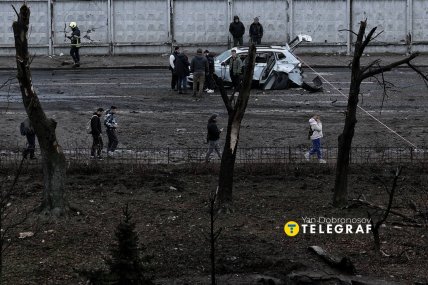 Последствия удара России по Киеву 29.11.2025