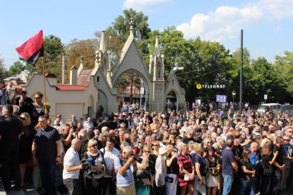 Похорон Андрія Парубія, Личаківський цвинтар, Львів