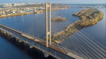 Южный мост в Киеве. Фото: Big Kyiv