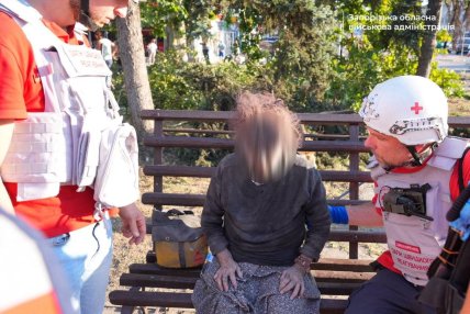 Обстрел Запорожья 10 августа