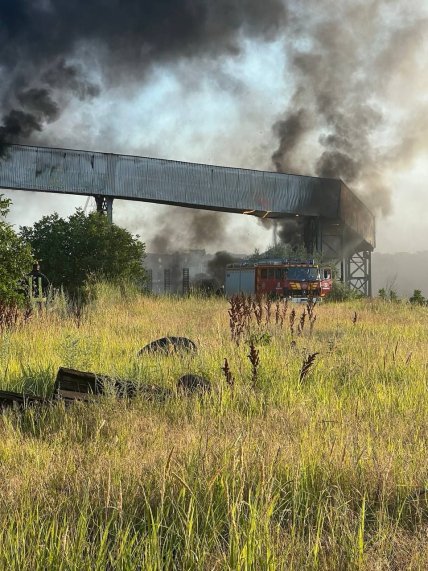Термінал компанії після атаки росіян