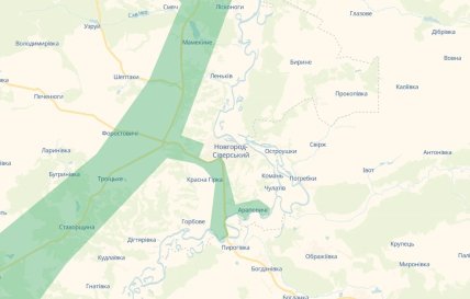 Где в Черниговской области объявили эвакуацию. Карта