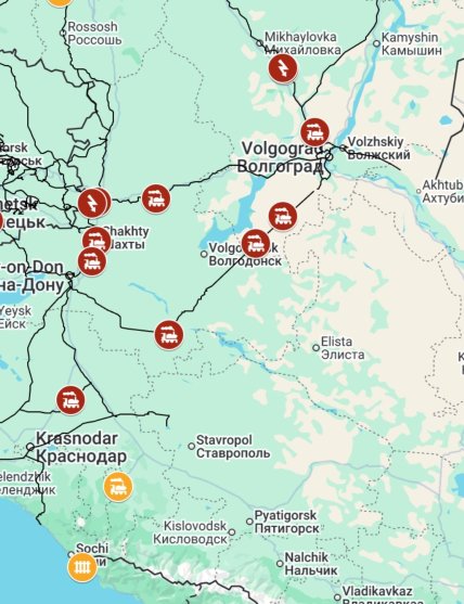 Удари українських дронів по Росії