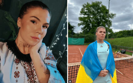 Александра Олейникова теннис фото