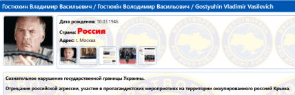 Володимир Гостюхін Миротворець