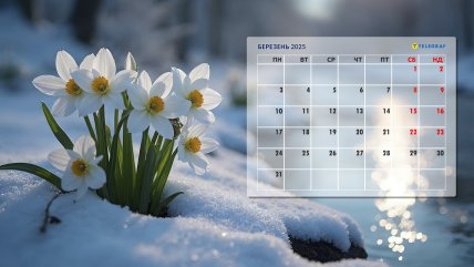 Календарь главных праздников на март 2025