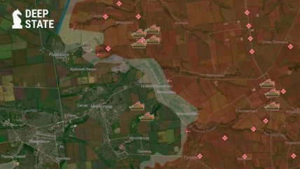 Мирноград на мапі Deep State