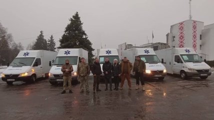 Команда Сергея Жадана и пять Mercedes-Benz в Дергачах