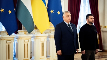 Віктор Орбан та Володимир Зеленський. Фото Getty Images