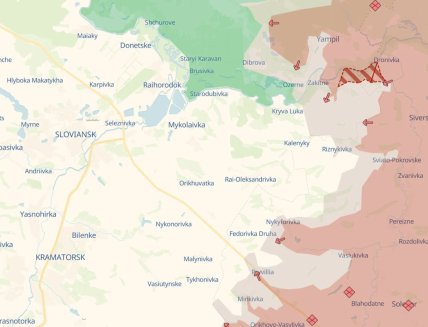 Платоновка на карте Deep State