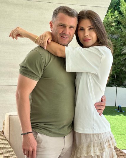 Сергей Ребров жена Анна Реброва