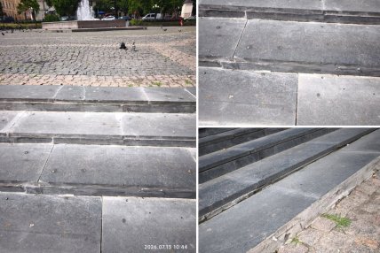Міська влада пообіцяла розібратись в ситуації з ремонтом сходів