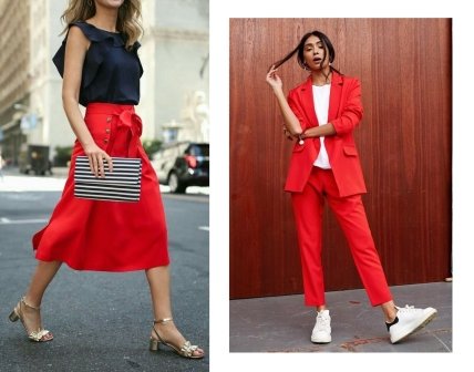 червоне вбрання