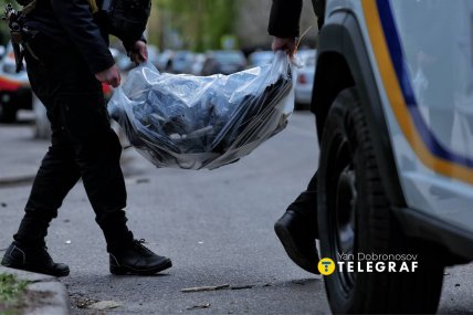 Наслідки атаки дронів на Київ 28 квітня 2026, фото Ян Доброносов