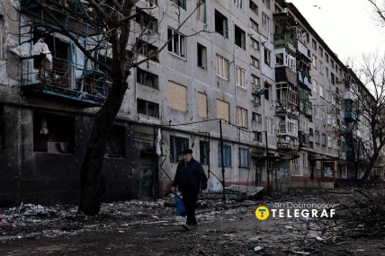 Улицы города почти пусты