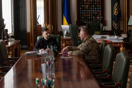 Володимир Зеленський та Василь Малюк