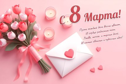 Картинки с 8 Марта, открытки, поздравления в прозе