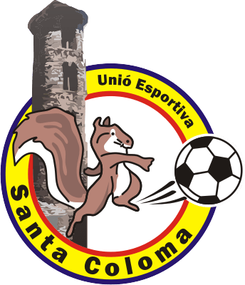 Стара емблема ФК Санта-Колома