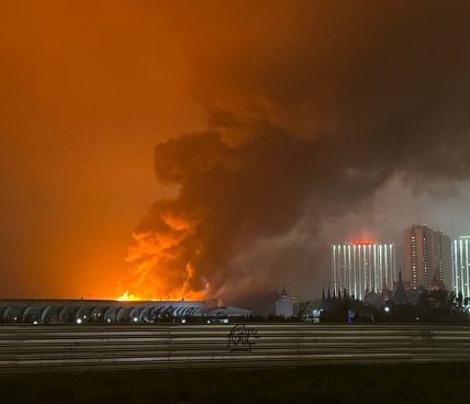 Пожежа у Кремль в Ізмайлово 13.05.2026