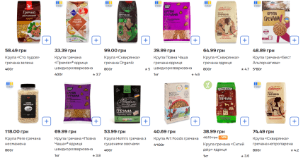 гречка Сільпо