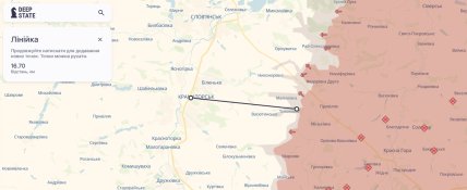 Расстояние от Краматорска до вражеских позиций по состоянию на 10.10.2026