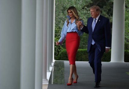 Дональд Трамп и Мелания Трамп