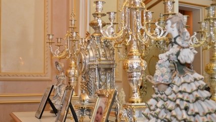 Кадри з дому Віктора Пшонки