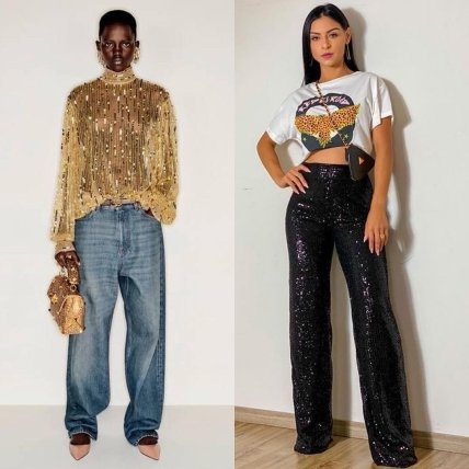 Як носити паєтки у повсякденних образах