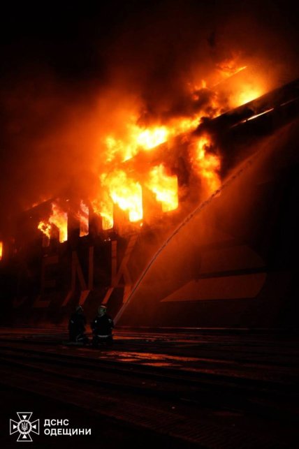 Последствия атаки России на порт Черноморск