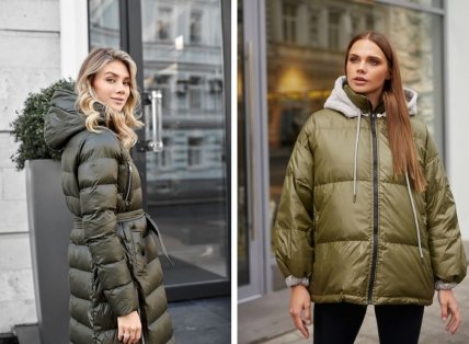 трендовые пуховики