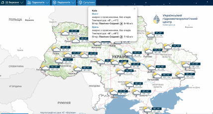 Погода в Киеве на 21 марта, прогноз, температура