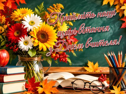 День вчителя, картинки, листівки, привітання
