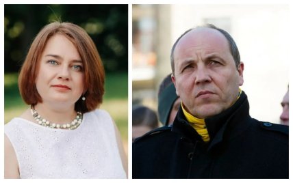 Ульяна Парубий жена Парубия