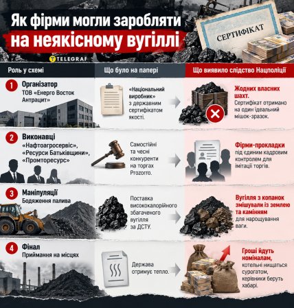 Учасники вугільного синдикату