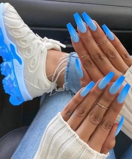 Маникюр по знакам Зодиака - Водолей