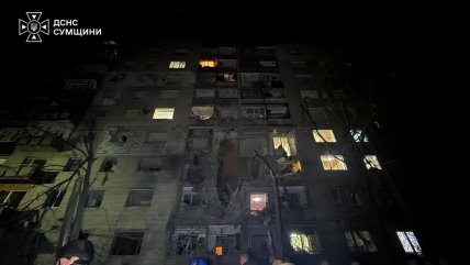 Будинок у Сумах після удару КАБом 18 вересня