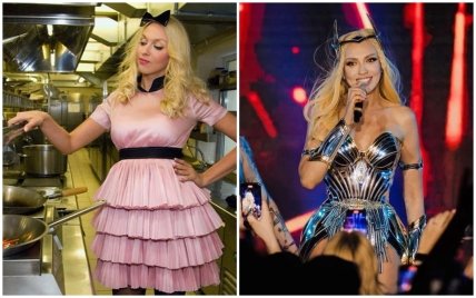 Оля Полякова раньше и сейчас