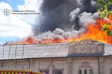 Наслідки удару РФ по Запоріжжю 26.06.2026