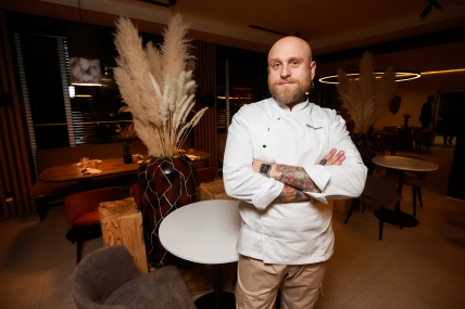 Шеф-повар ресторана SAZHA Юрий Диденко