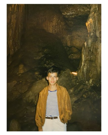 Максим Галкін у молодості