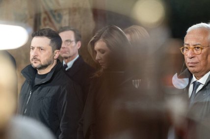 Владимир и Елена Зеленские