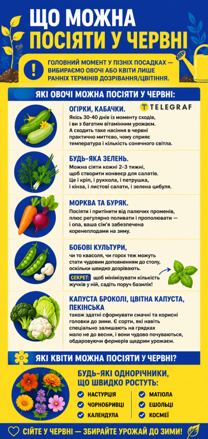 Какие овощи и цветы можно посадить в июне