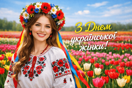 С днем украинской женщины открытки