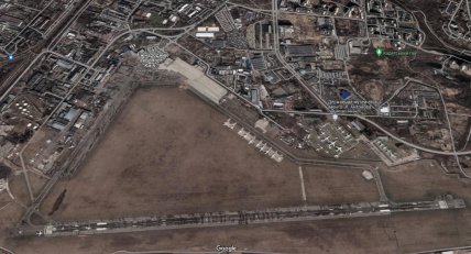 Супутникові знімки аеропорта Жуляни, 2023 рік