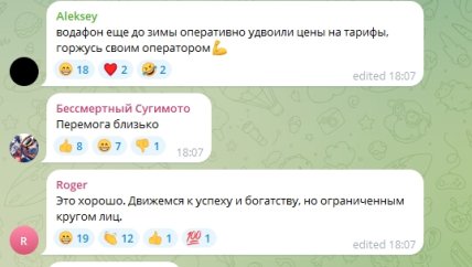 Коментарі користувачів