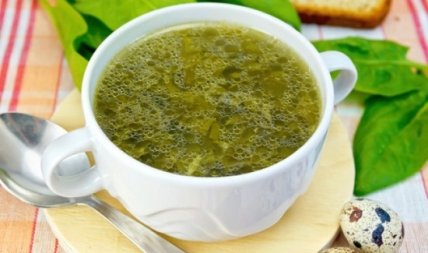 Блюдо дня:  модный суп из ревеня