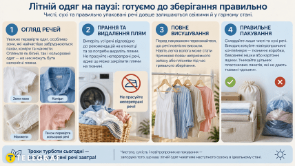 Как хранить летнюю одежду правильно